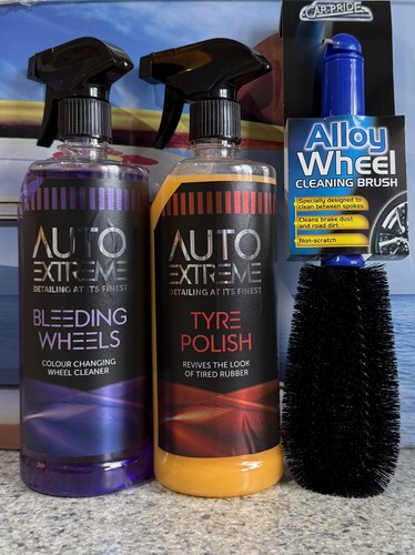 Car alloy wheel cleaning kit - alloy,