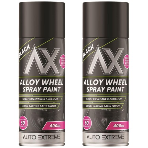 Black alloy wheel spray - wheel,