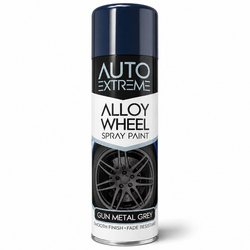 Gun metal grey alloy - gun, wheel