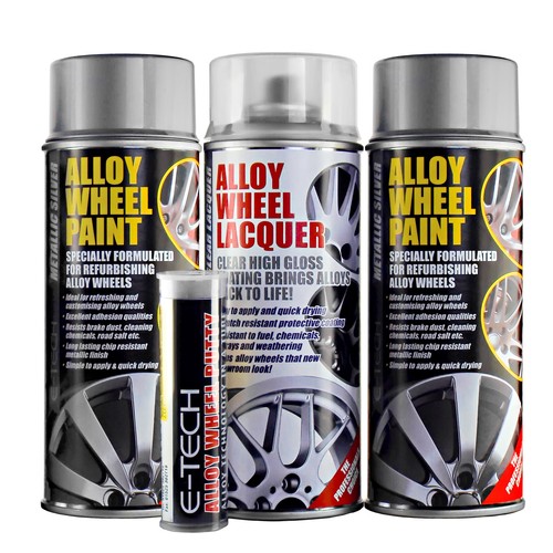Tech alloy wheel paint - alloy,