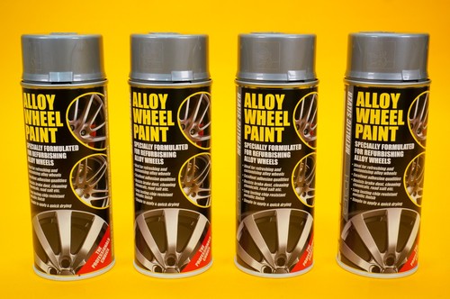 Alloy wheel paint metallic - alloy,